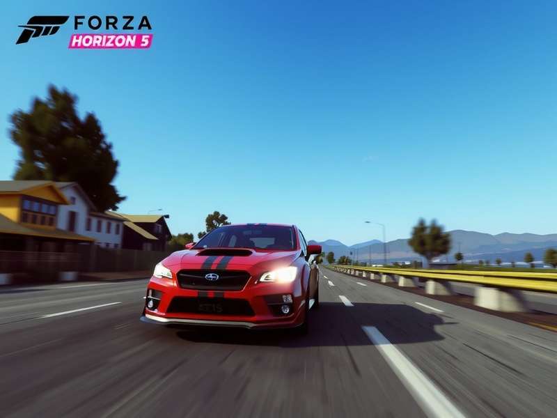 Forza Horizon 5 PS5 Premium Edition gameplay screenshot