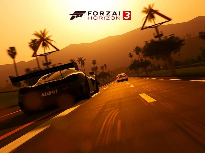 Forza Horizon 3 Xbox One Cover Art featuring Lamborghini Centenario on Australian beach