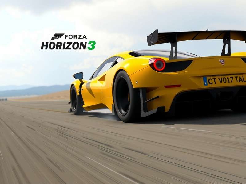 Forza Horizon 3 Car Showcase - Lamborghini Centenario on coastal highway