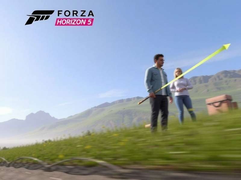 Forza Horizon 5 PS5 Physical Copy box art showcasing the vibrant Mexican landscape and hypercars
