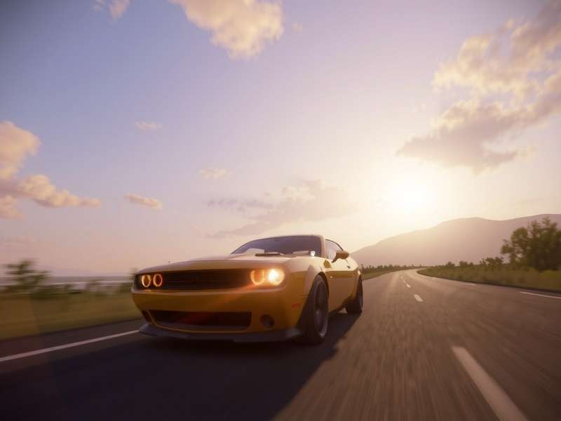 Forza Horizon 3 title screen with Australian landscape