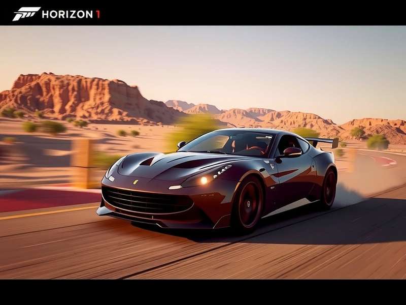 Forza Horizon 1 Colorado Map Overview showing roads, forests, and mountains