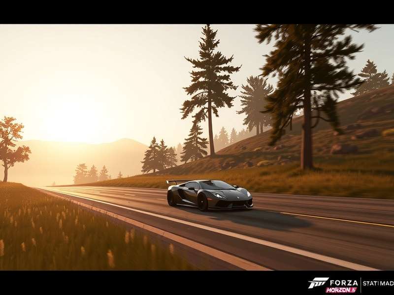 PS5 console with Forza Horizon 5 game disc