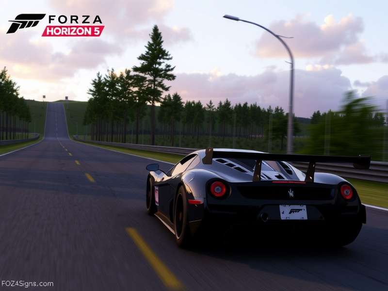 Forza Horizon 5 PC gameplay screenshot showing a car racing in Mexico