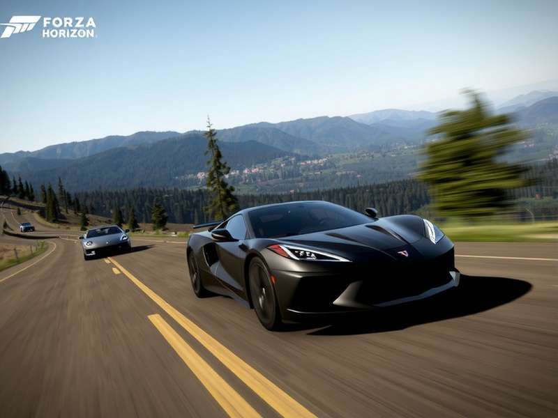 Strategic map showing priority zones in Forza Horizon