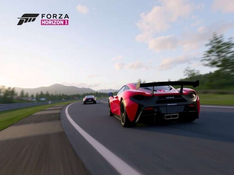 Forza Horizon 1 PC gameplay screenshot showing Colorado mountains and sports cars