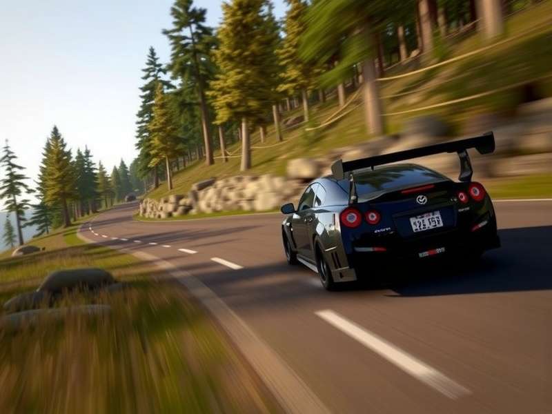 Forza Horizon 5 cross-platform racing scene with multiple players