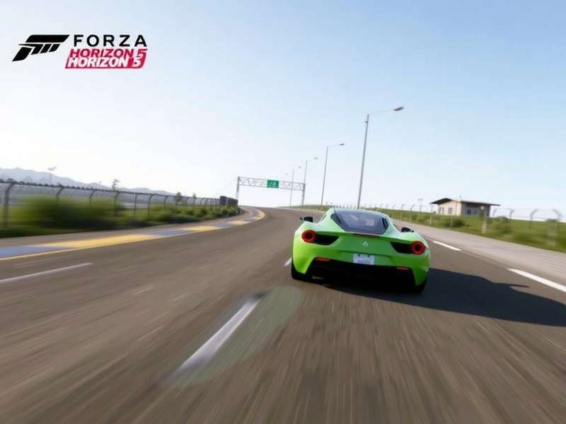 Forza Horizon 5 cover art featuring a supercar on a Mexican desert road