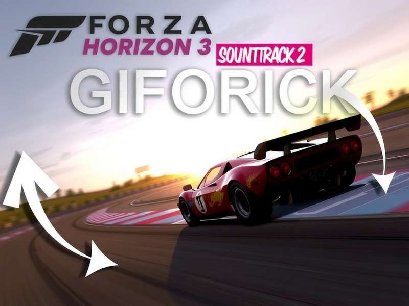 A vibrant festival stage at sunset with neon lights, representing the Horizon Festival atmosphere