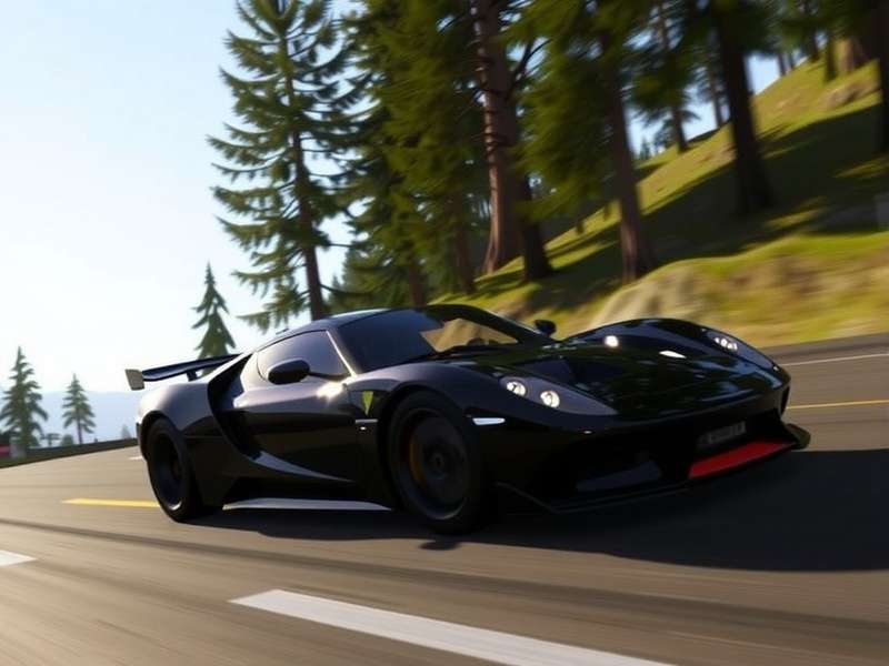 Forza Horizon 5 PS5 trailer key screenshot showing a car racing through a Mexican jungle