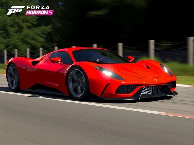 Forza Horizon 5 Koenigsegg Jesko on highway