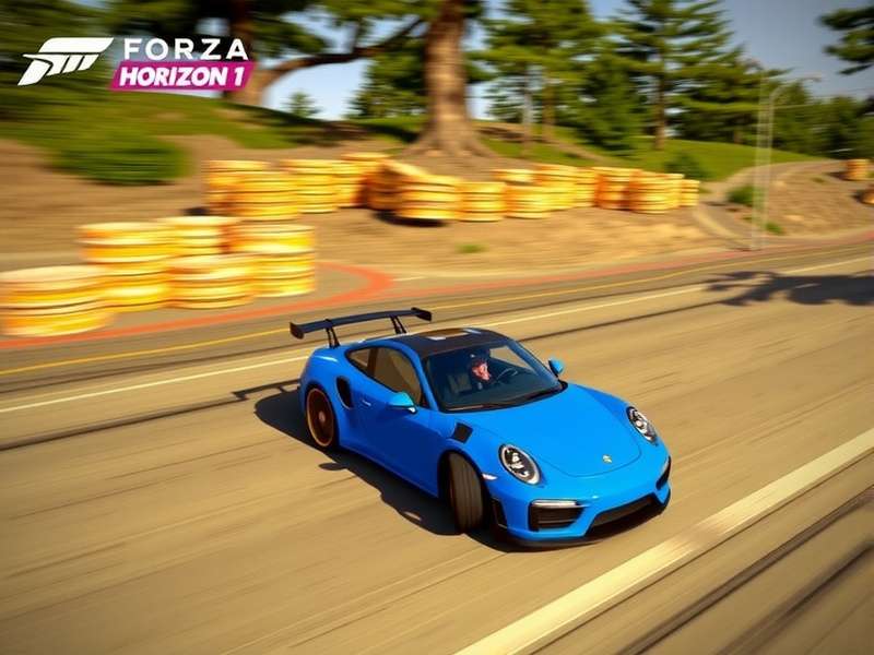 Forza Horizon 1 Xbox 360 installation screen showing disk space usage