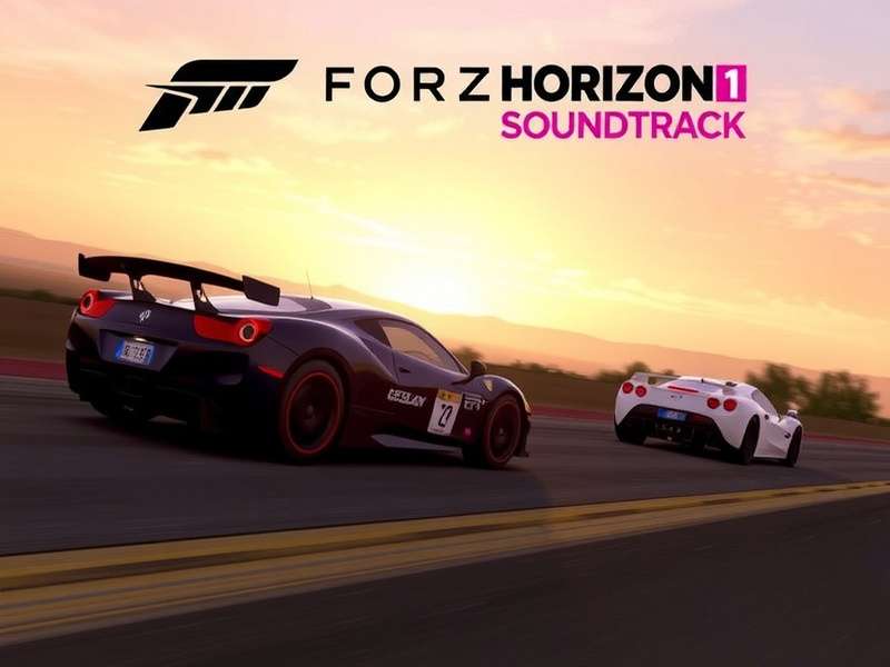 Forza Horizon 1 in-game radio station selection screen showing Horizon Bass Arena, Horizon Rocks, and Horizon Pulse