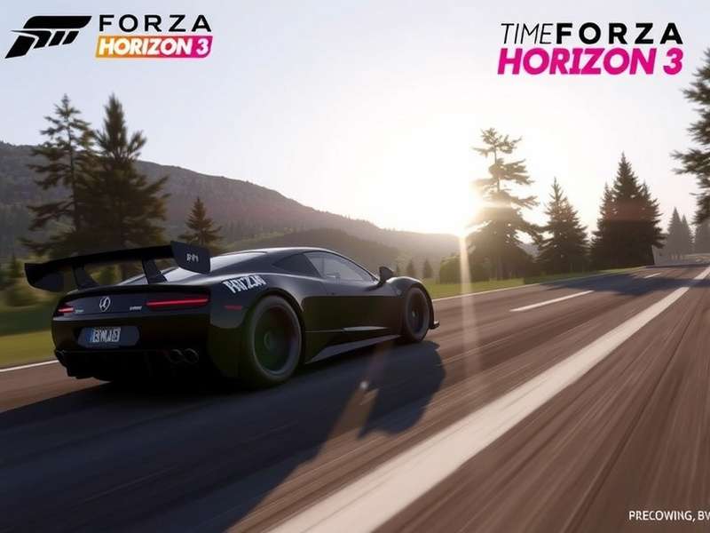 Forza Horizon 3 Sunset Drive in Australian Outback