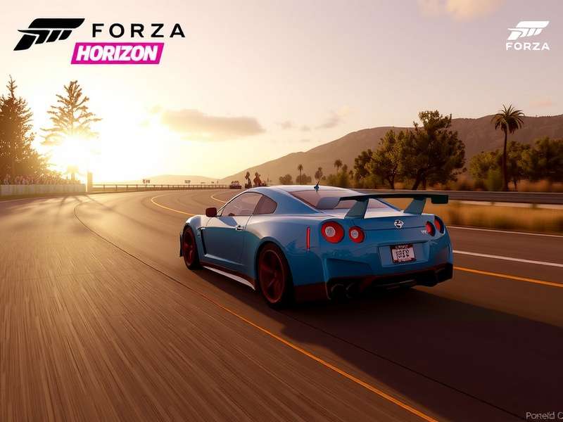 Forza Horizon tuning screen showing advanced settings
