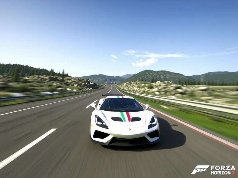 Forza Horizon 3 PC gameplay screenshot