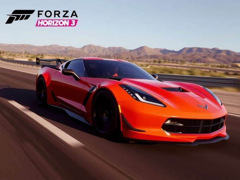 Forza Horizon 3 PC gameplay screenshot showcasing Australian outback