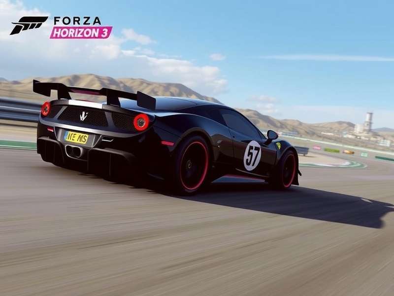 Forza Horizon 3 Cover Art showcasing cars in Australian outback