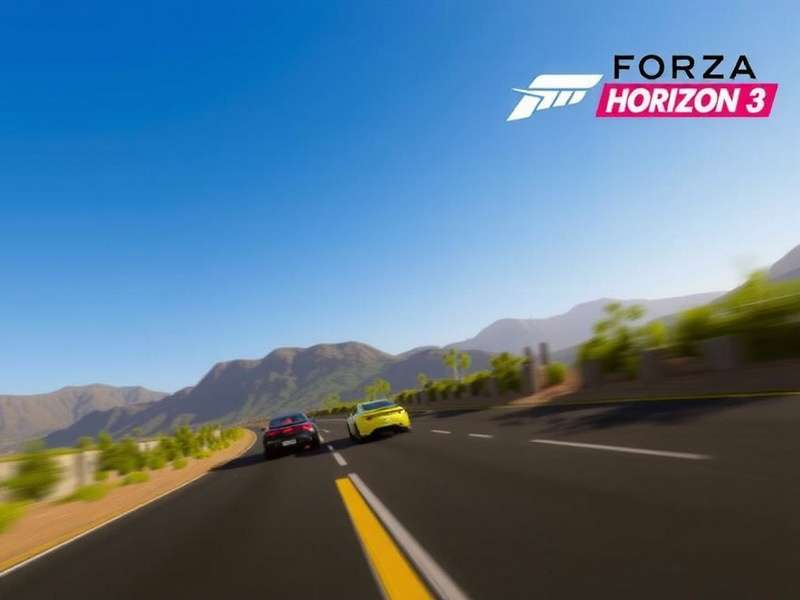 Forza Horizon 3 PC gameplay screenshot showcasing ultra settings graphics