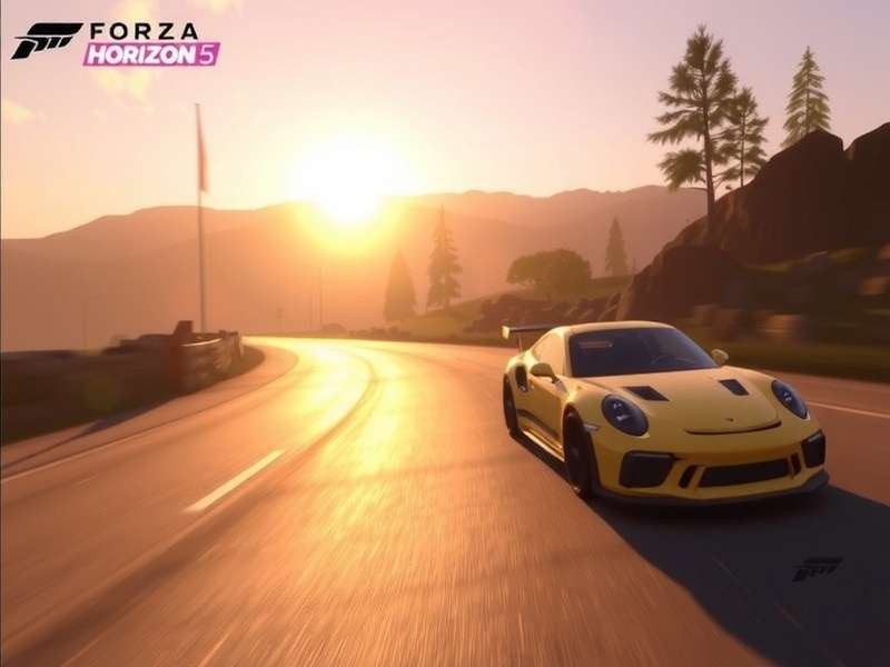 Forza Horizon 5 PS5 Game Disc – Box art with disc and controller