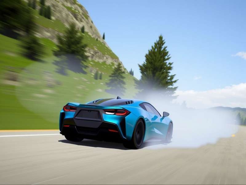 Forza Horizon 5 PS5 gameplay with fast cars and neon lights