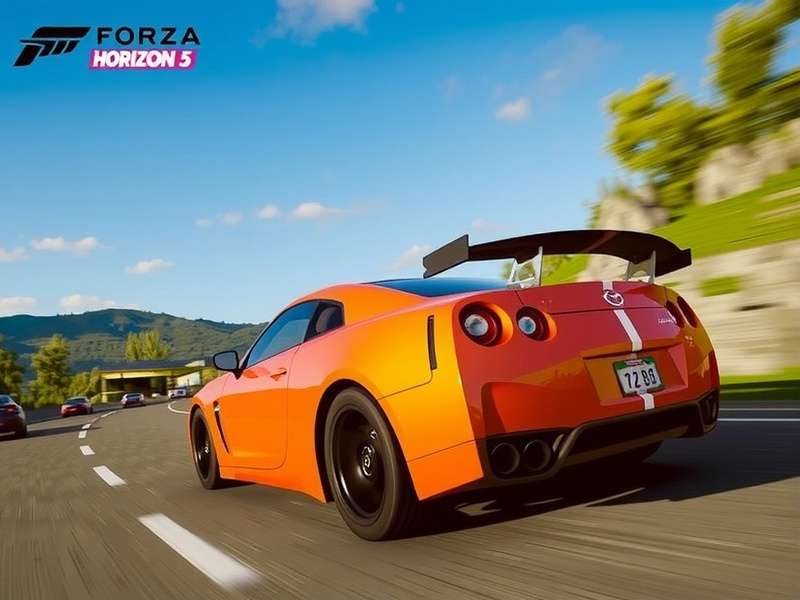 Forza Horizon 5 PS5 Pro gameplay showcase with ray tracing and DualSense controller
