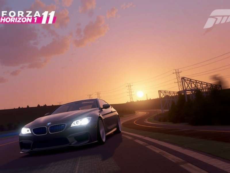Forza Horizon 1 Intro — The Colorado Horizon Festival opening scene with cars and mountains