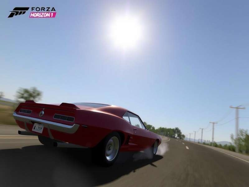 Forza Horizon 1 Colorado open world map with festival locations, drift zones and hidden roads