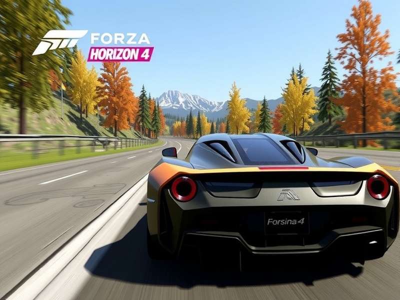Forza Horizon 4 Download — British horizon landscape with supercars