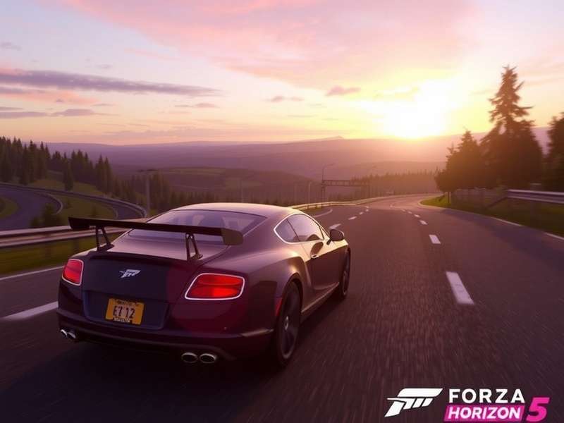 Forza Horizon 5 PS5 CD gameplay showcasing a vibrant car race through Mexican landscapes
