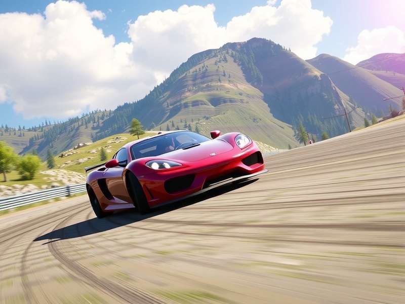 Forza Horizon 5 Xbox One gameplay showcasing a vibrant Mexican landscape with a sports car